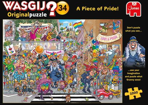 Wasgij? Original 34 - A Piece of Pride! - 1000 Piece Jigsaw