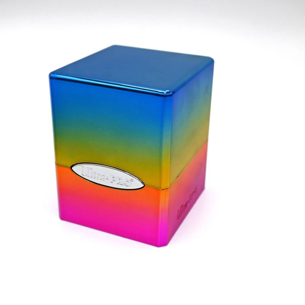 Deck Box Satin Cube - Rainbow