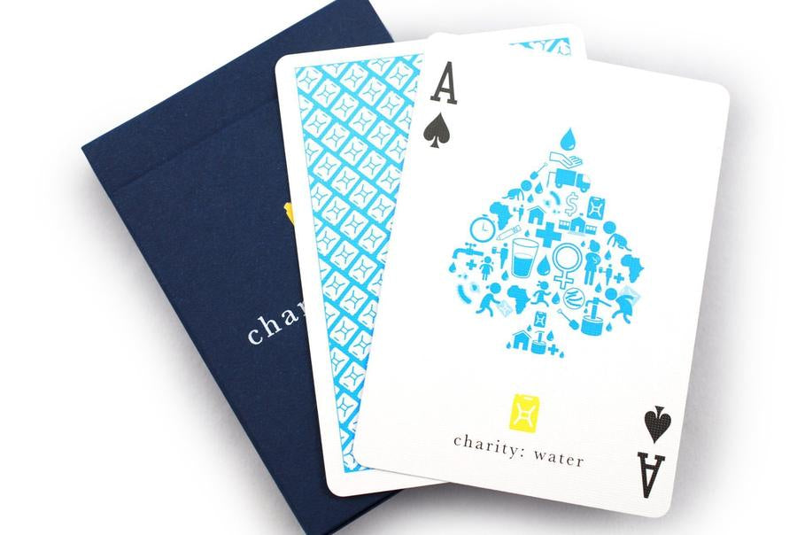 Theory 11 Charity Water Playing Cards