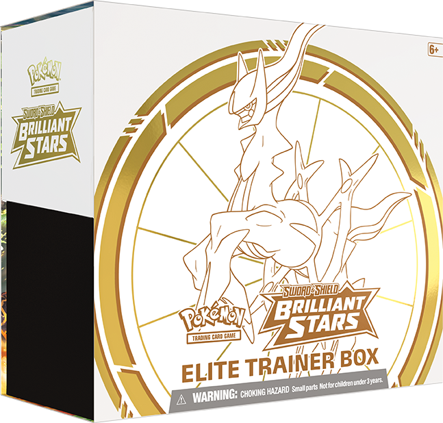 Pokemon TCG: Sword &amp; Shield - Brilliant Stars Elite Trainer Box