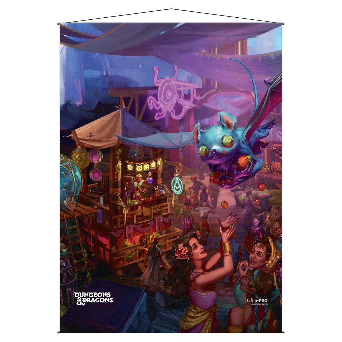 Dungeons &amp; Dragons Cover Series Journeys Through the Radiant Citadel Wall Scroll