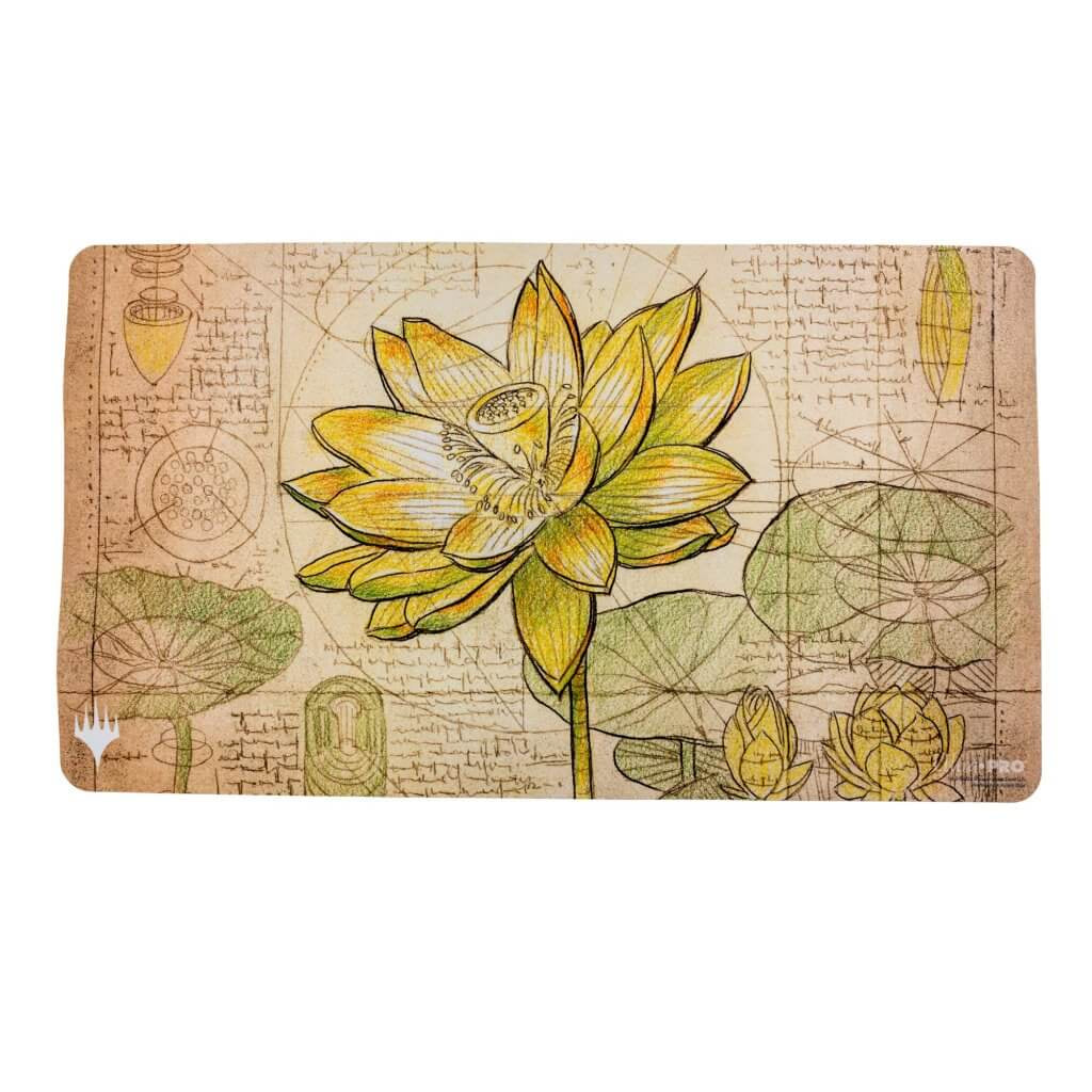 Brothers War Schematic Gilded Lotus Art - Playmat