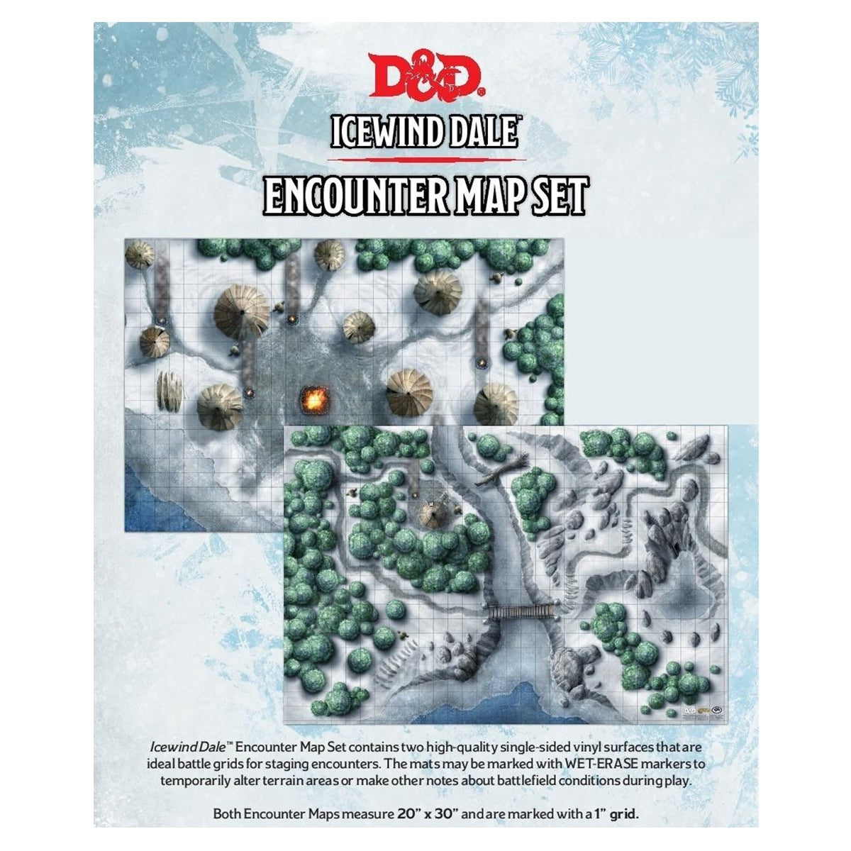 Dungeons &amp; Dragons Icewind Dale Map Set