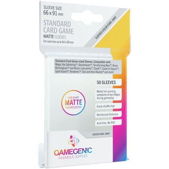 Gamegenic Matte Board Game Sleeves - Standard