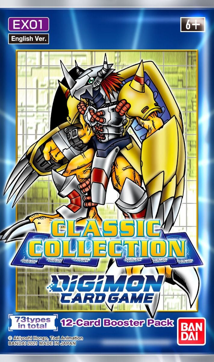 Digimon Card Game Classic Collection Booster Pack (EX01)