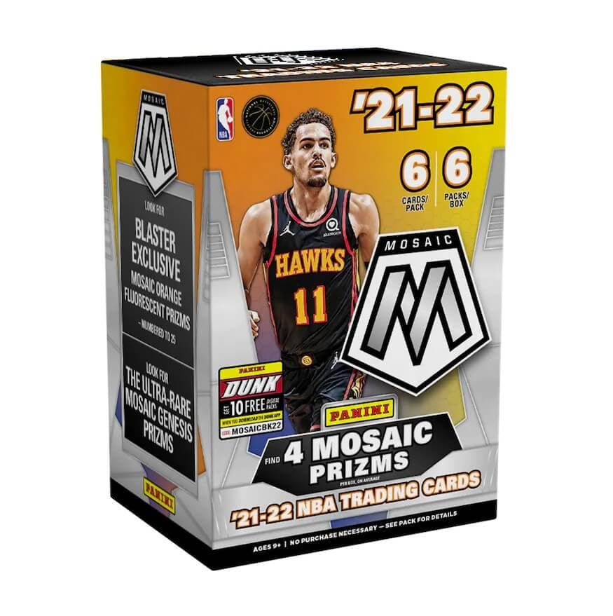 Panini 2021-22 Mosaic Basketball Blaster Box