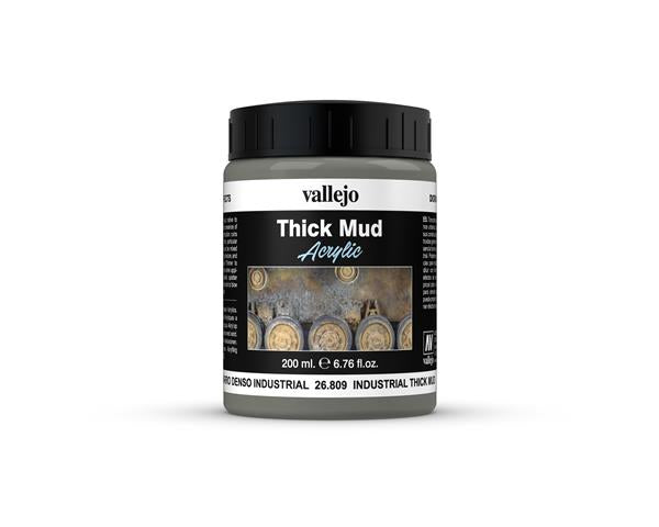 Vallejo Diorama Effects – Industrial Thick Mud 200ml (AV26809)