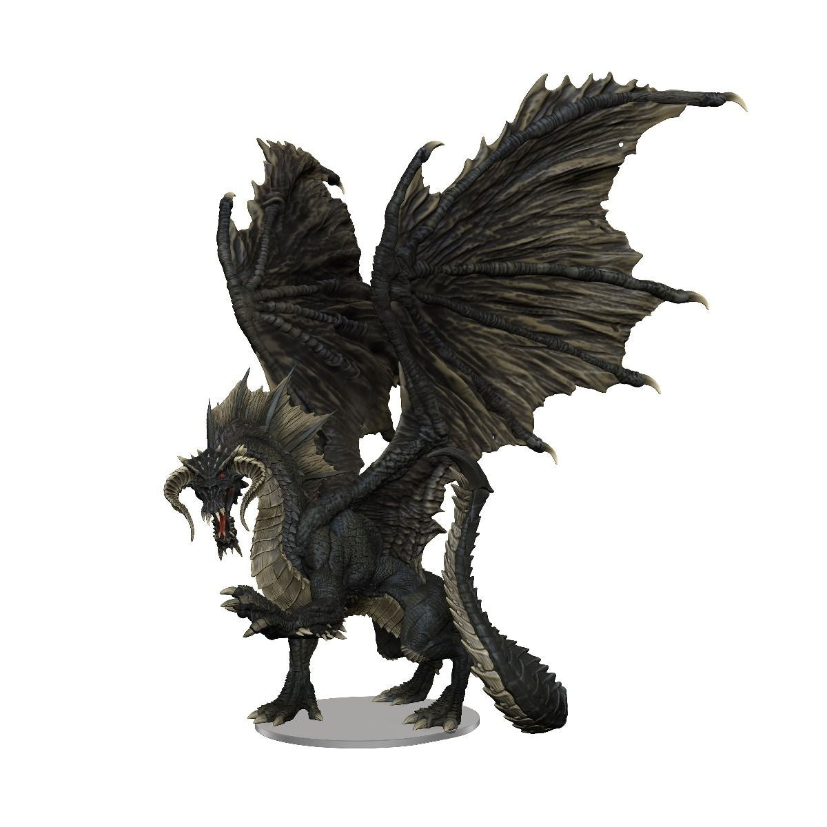 Dungeons &amp; Dragons - IR Adult Black Dragon Premium Figure