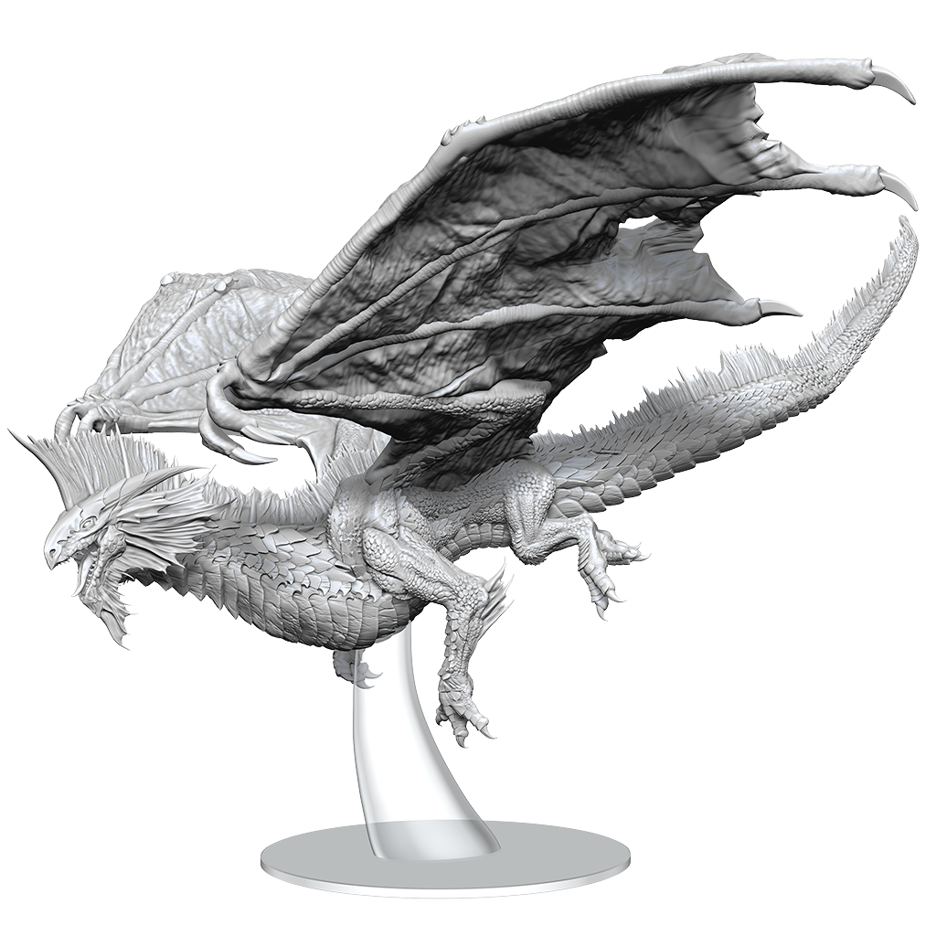 Dungeons &amp; Dragons Nolzurs Marvelous Miniatures Adult Silver Dragon