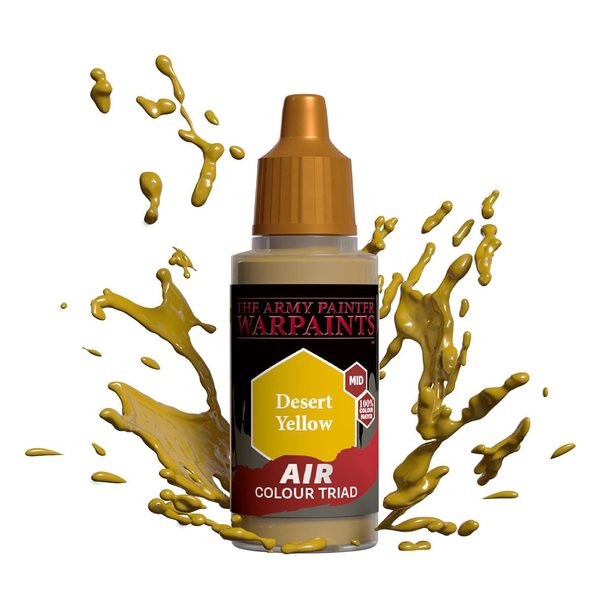 Army Painter Warpaints - Air Desert Yellow Acrylic Paint 18ml