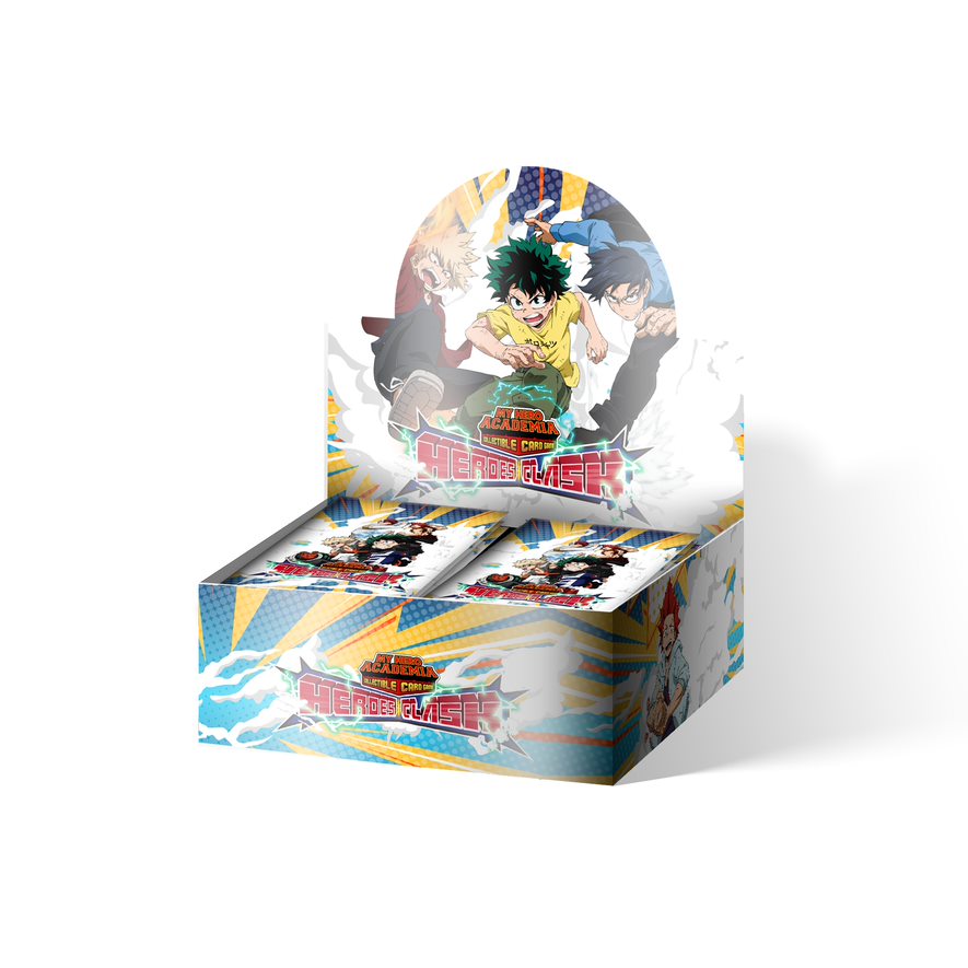 My Hero Academia Collectible Card Game Wave 3 Heroes Clash Booster Box