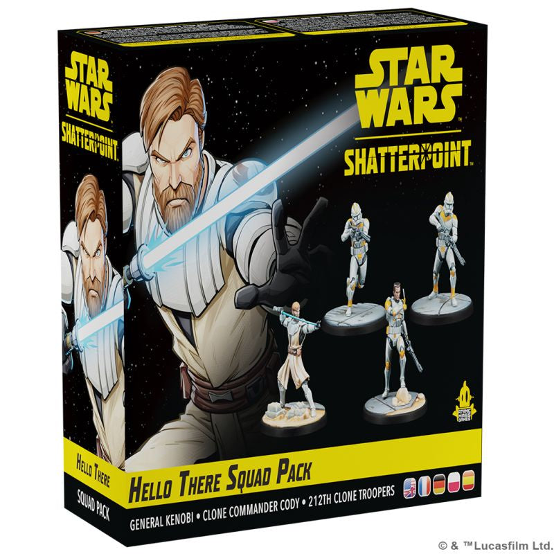 Star Wars Shatterpoint: Hello There - General Obi-Wan Kenobi Squad Pack