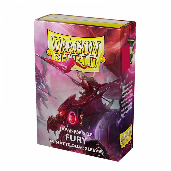 Dragon Shield - Dual Matte Fury Japanese Sleeves (60)
