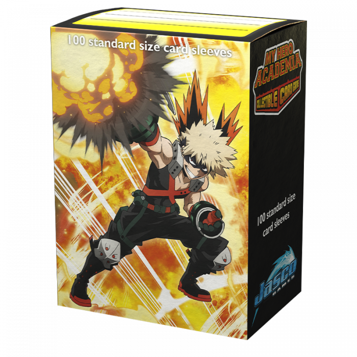 Dragon Shield - Matte Art - My Hero Academia Bakugo Explode Standard Sleeves (100)