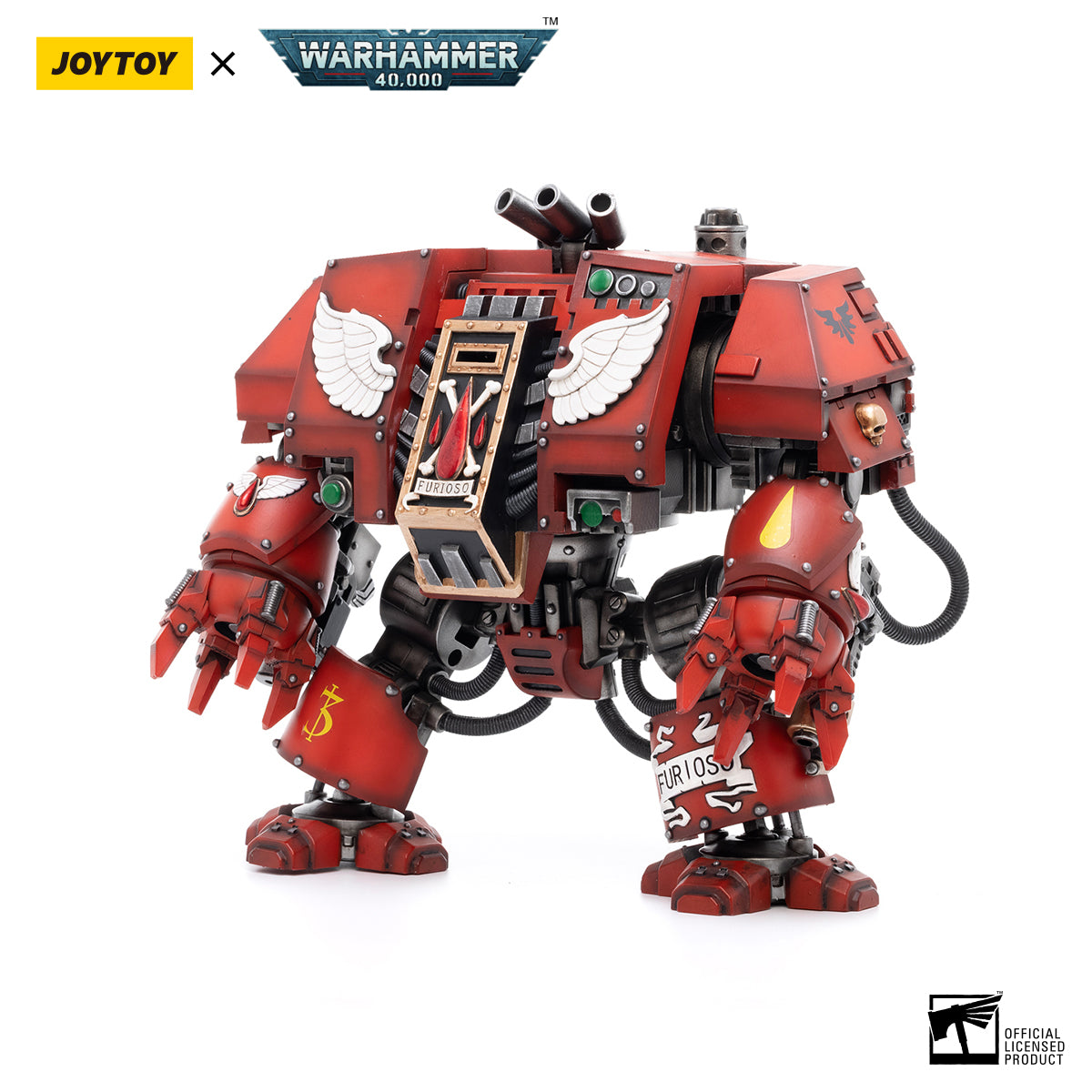 Warhammer Collectibles: 1/18 Scale Blood Angels Furioso Dreadnought Brother Samel
