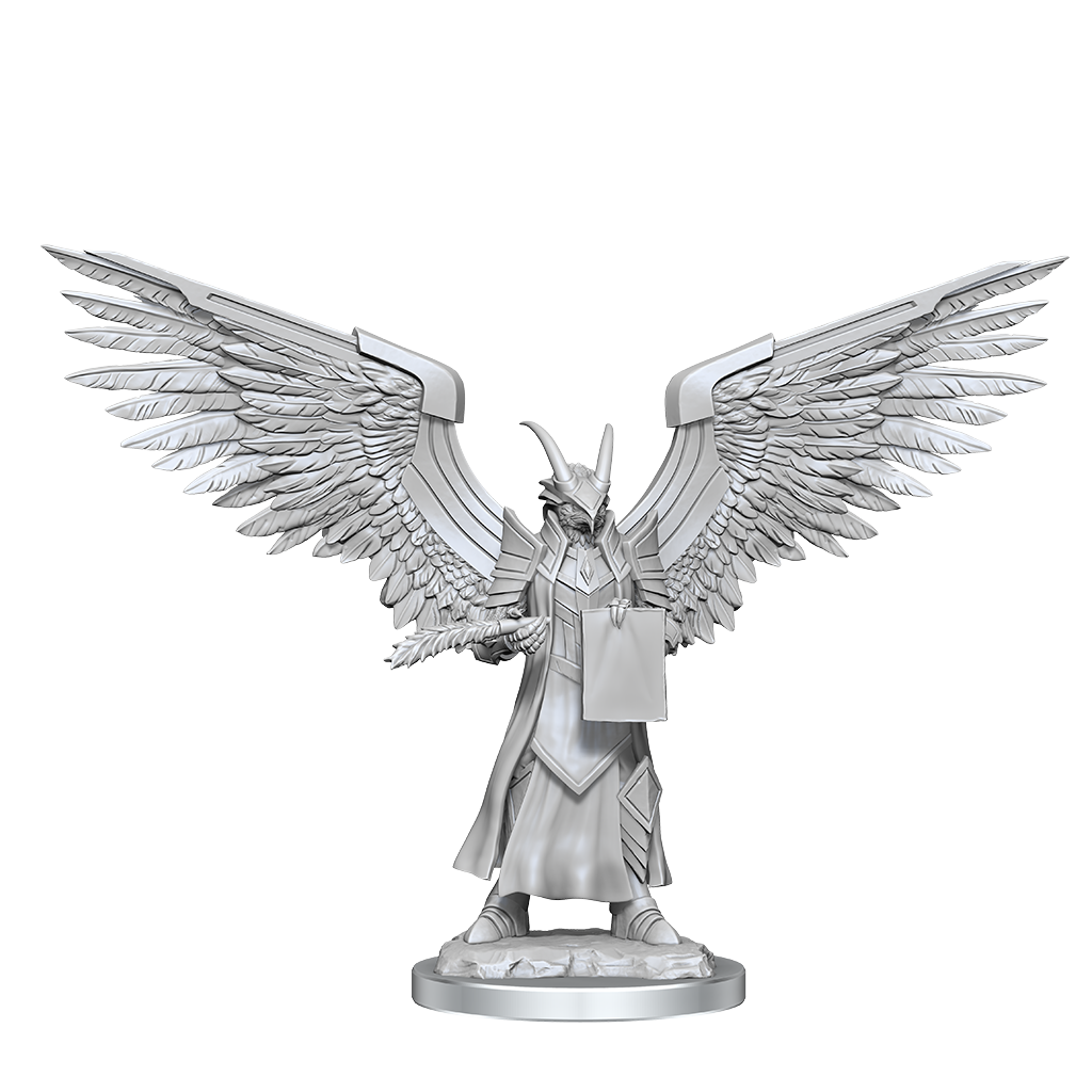 Magic: The Gathering Unpainted Miniatures Falco Spara Pactweaver