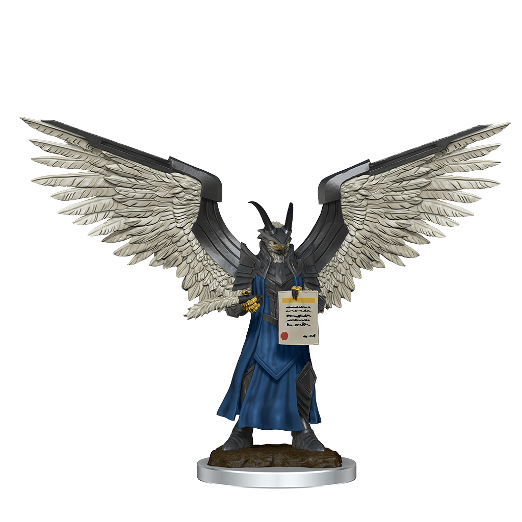 Magic: The Gathering Unpainted Miniatures Falco Spara Pactweaver