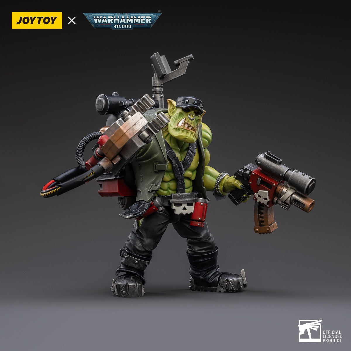 Warhammer Collectibles: 1/18 Scale Ork Kommandos Nob Nazbog