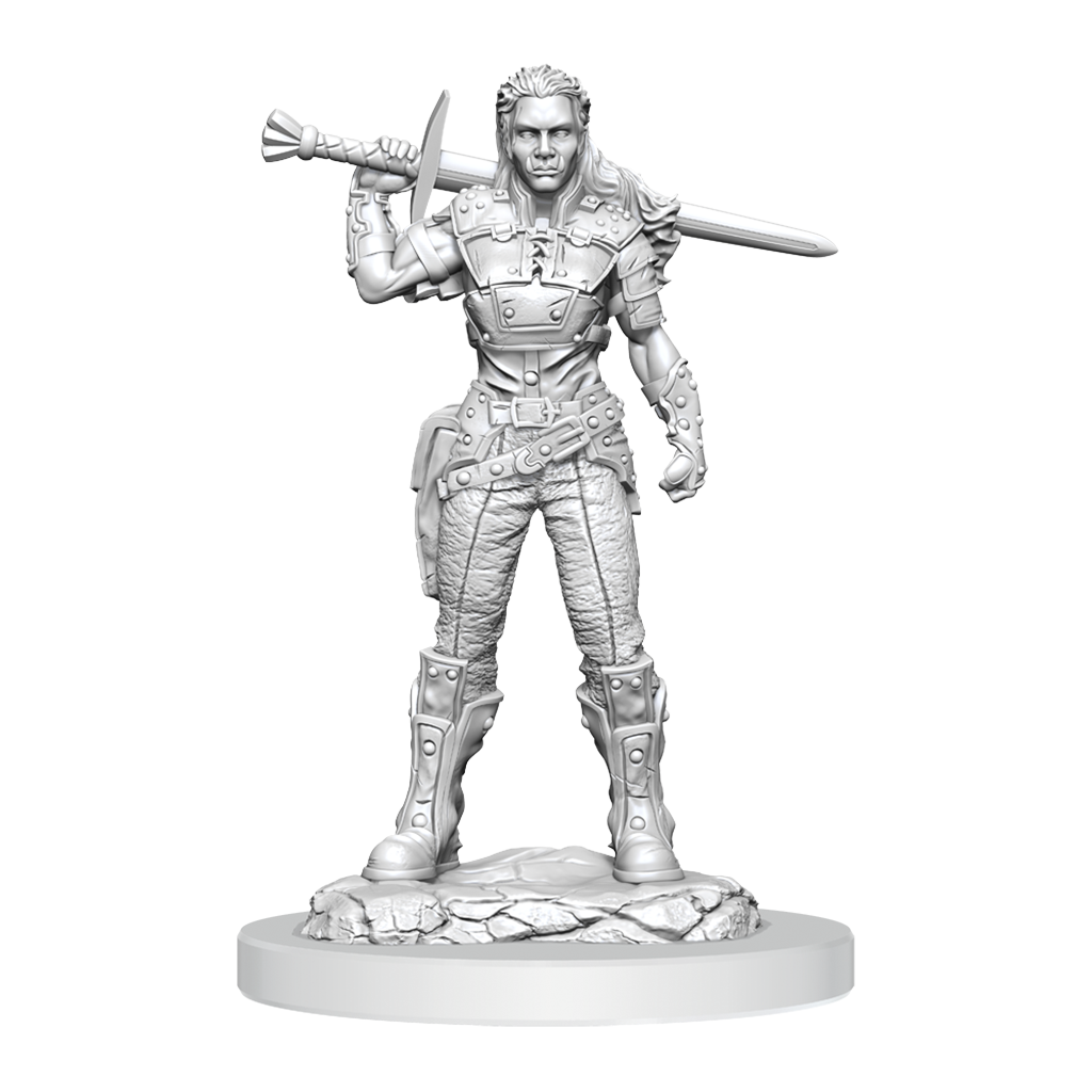 Dungeons &amp; Dragons Nolzurs Marvelous Miniatures Orc Fighter Female