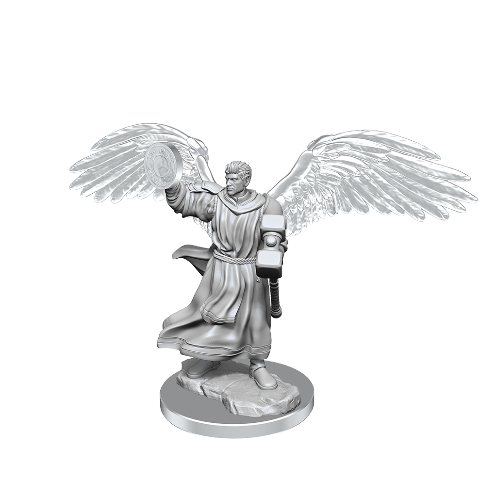 Dungeons &amp; Dragons Nolzurs Marvelous Unpainted Miniatures Aasimar Cleric Male