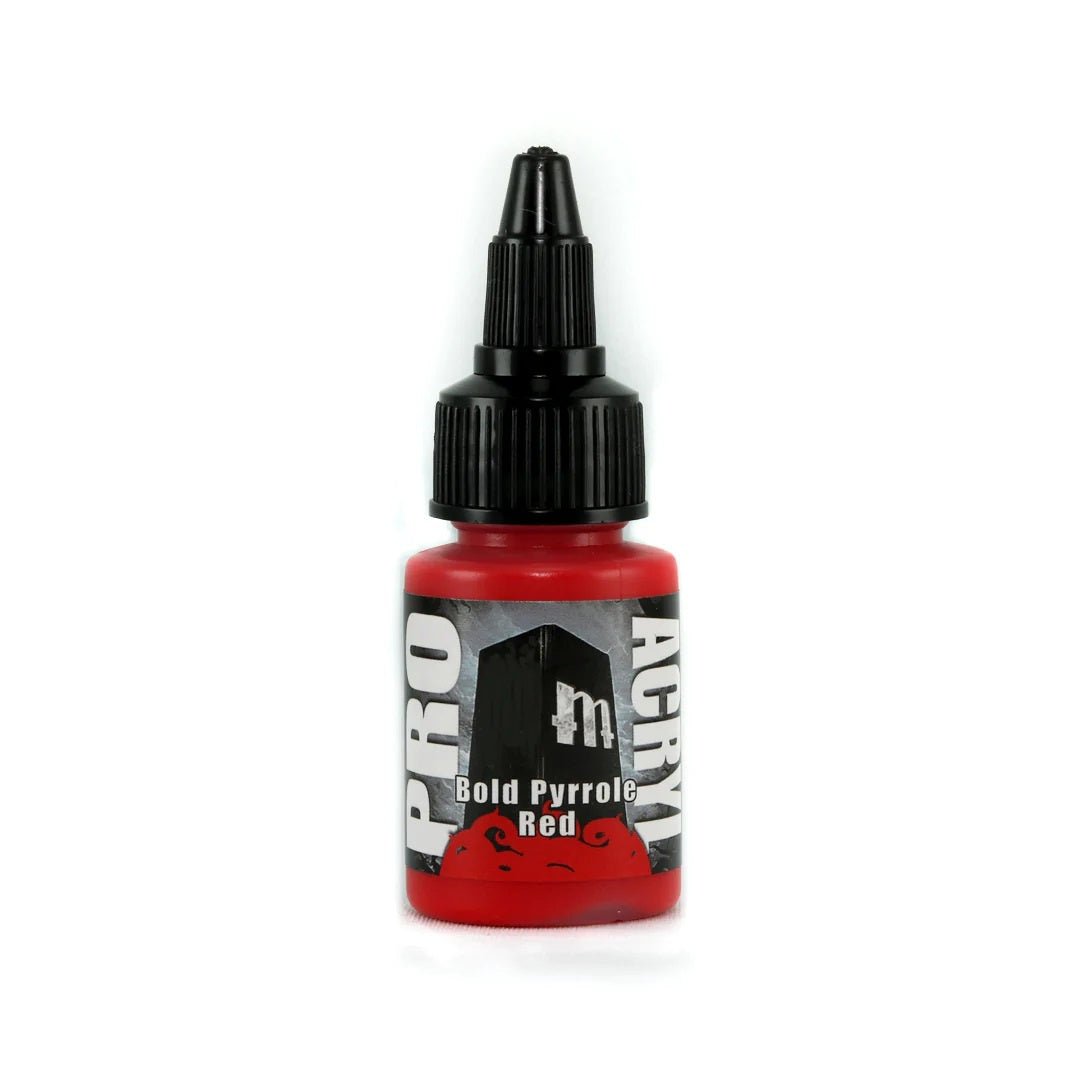 Monument Pro Acryl Paint- Bold Pyrrole Red 22ml