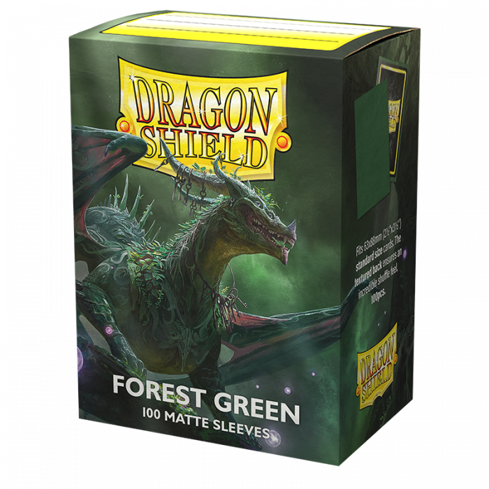Dragon Shield - Sleeves Forest Green Matte (100)