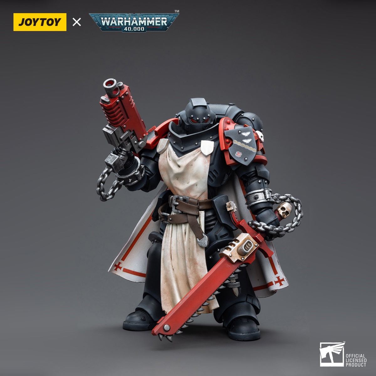 Warhammer Collectibles 1/18 Scale Black Templars Primaris Sword Brethren Harmund