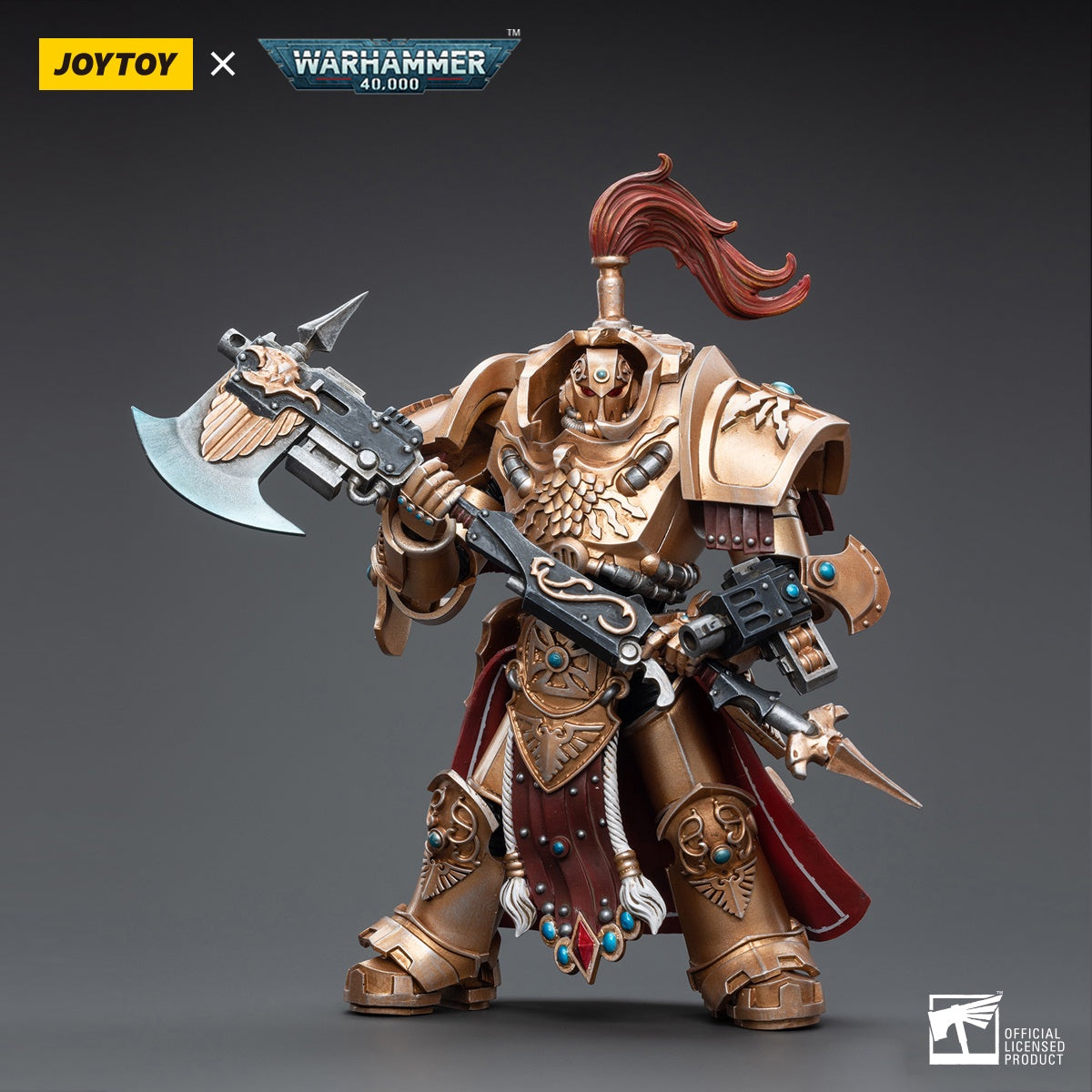 Warhammer Collectibles: 1/18 Scale Adeptus Custodes Allarus Custodian Osyr Archimaxes