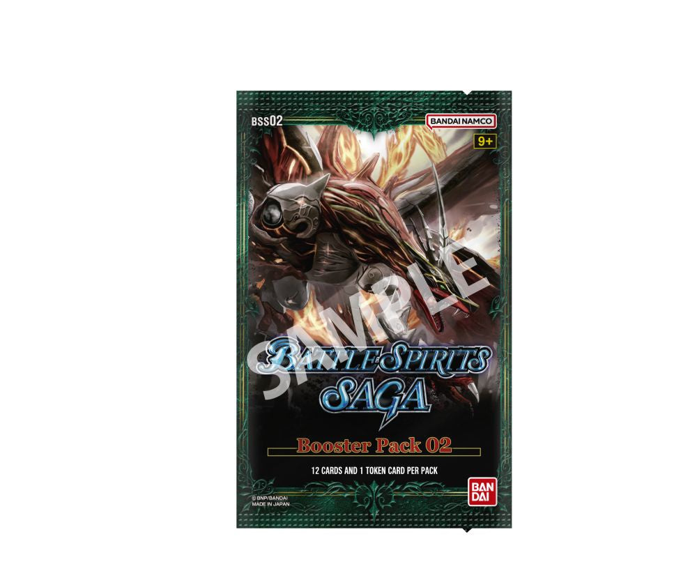 Battle Spirits Saga Card Game Set 02 False Gods Booster Pack (BSS02)