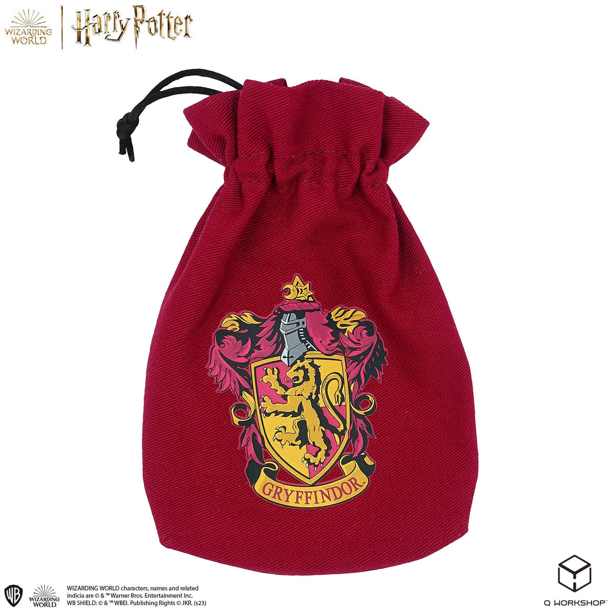 Q Workshop - Harry Potter Gryffindor Dice and Pouch