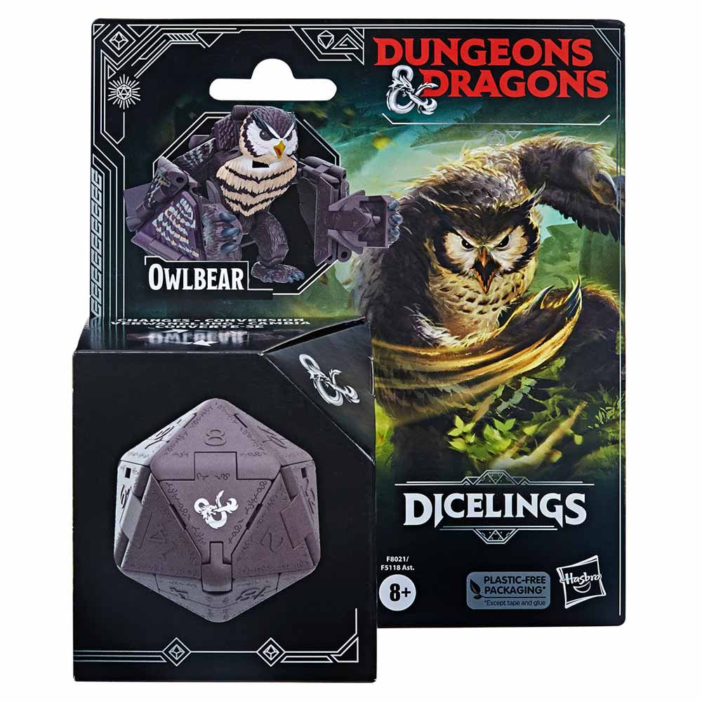 Dungeons and Dragons Dicelings Brown Owlbear