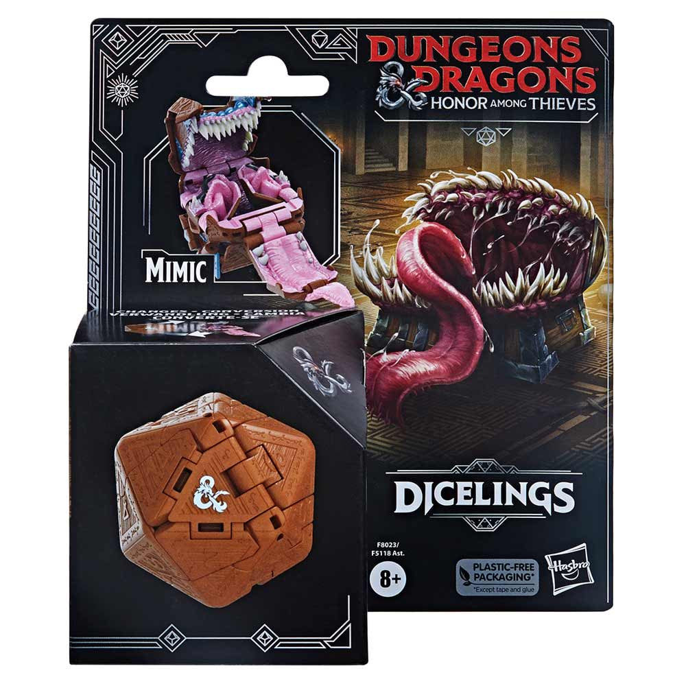 Dungeons and Dragons Dicelings Dark Brown Mimic
