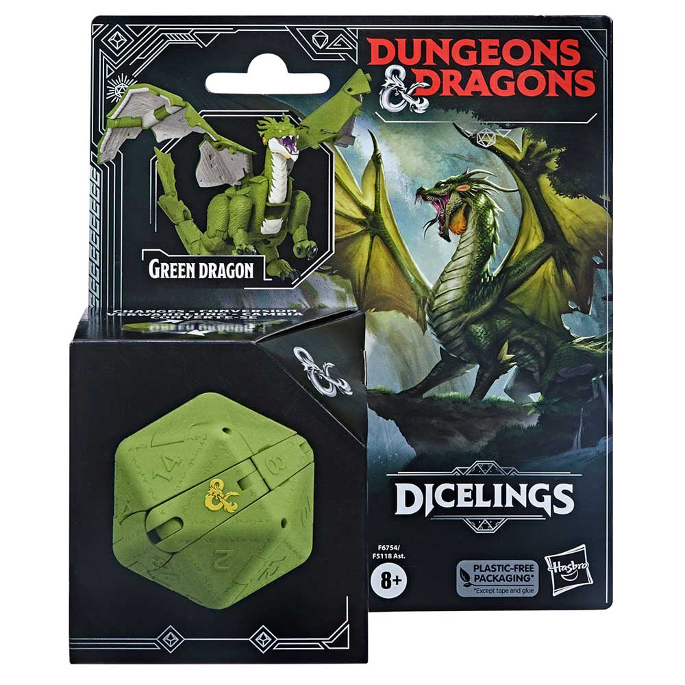 Dungeons and Dragons Dicelings Green Dragon