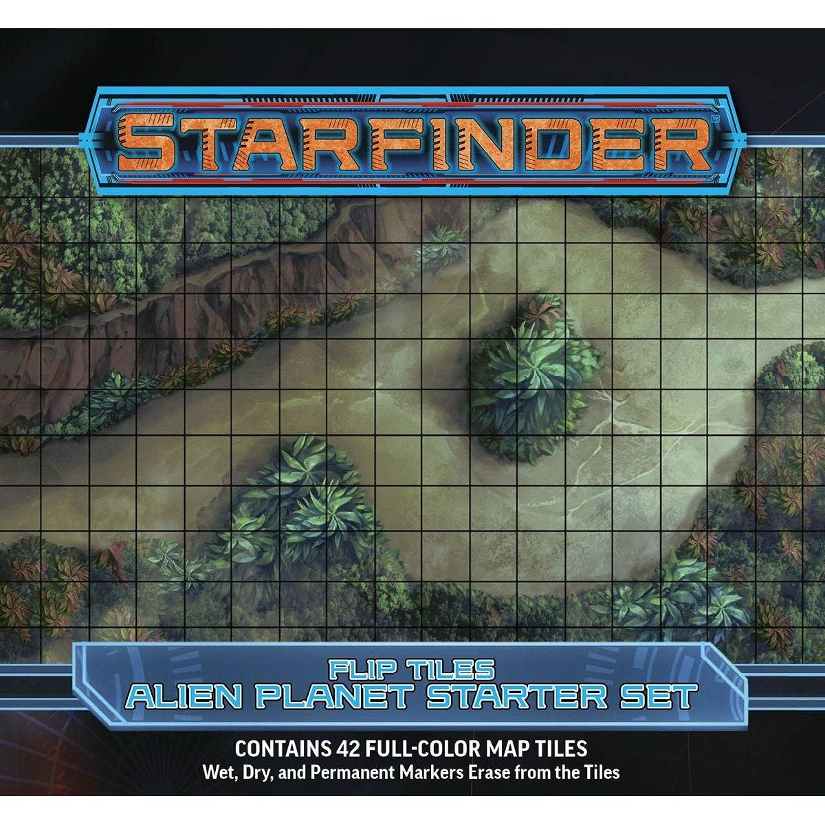 Starfinder RPG Flip Tiles - Alien Planet Starter Set