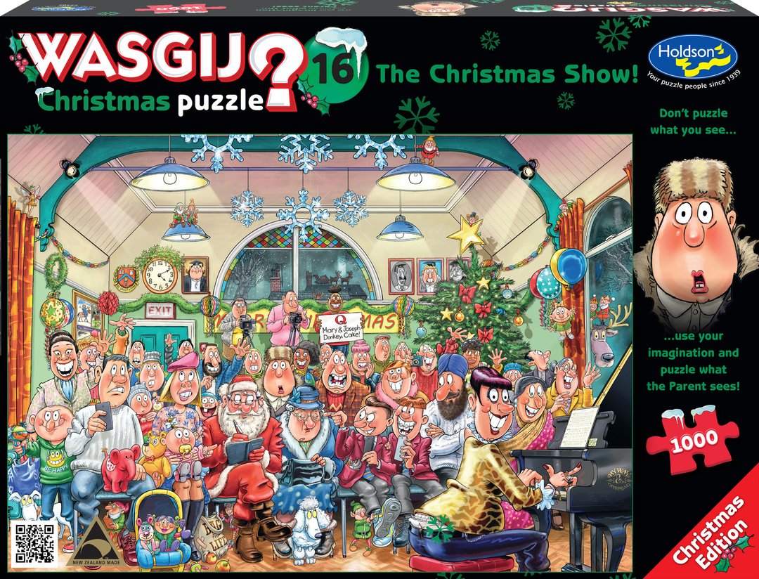 Wasgij Xmas 16 Christmas Show 1000 Piece Jigsaw