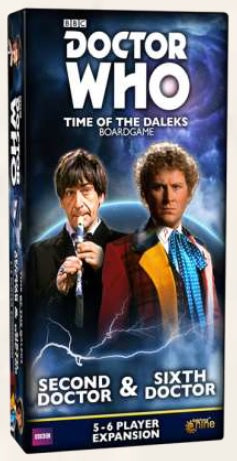 Doctor Who Time of the Daleks - Second and Sixth Doctor Expansion