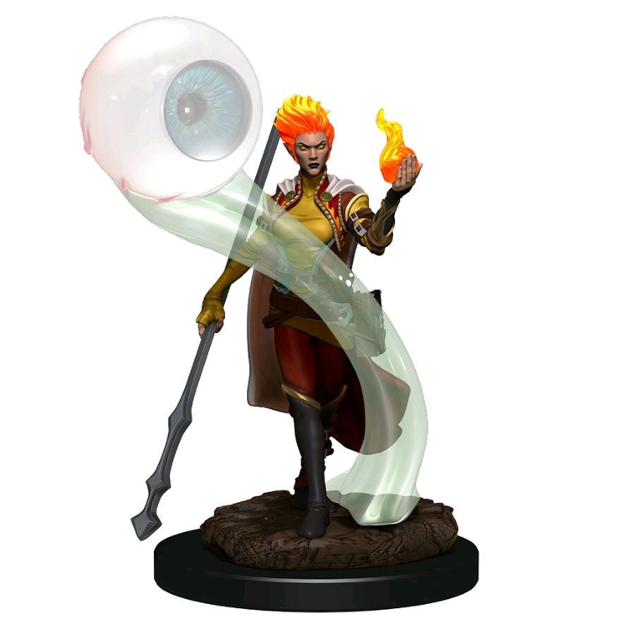 Dungeons &amp; Dragons Premium Painted Figures Fire Genasi Wizard Female