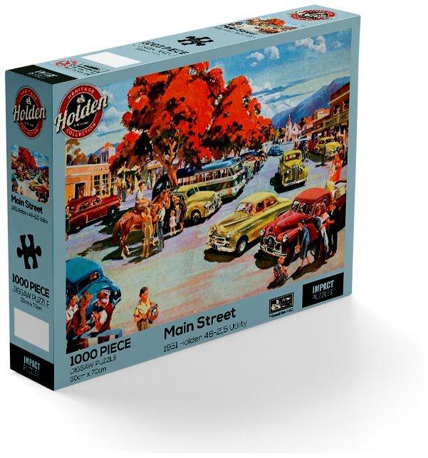 Impact Puzzle Holden Main Street 48-215 Holden 1951 1000pc - Good Games