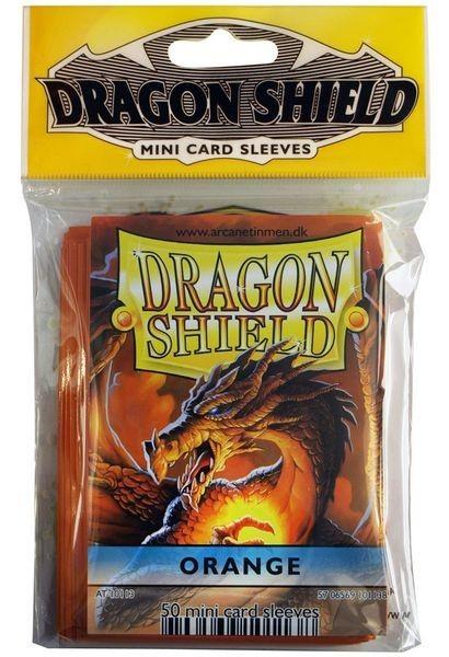 Dragon Shield Mini Sleeves Orange - Good Games
