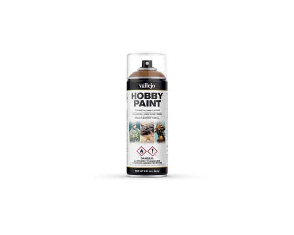 Vallejo Spray Paint Leather Brown (AV28014)