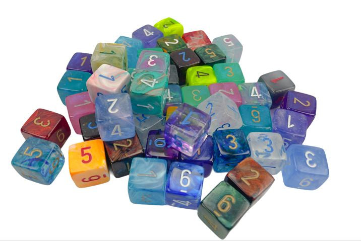 Chessex - Single Signature Assorted Polyhedral d6