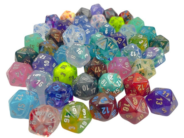 Chessex - Assorted Loose Signature Polyhedral D20