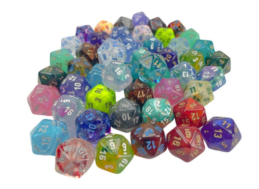 Chessex - Signature Assorted Loose Polyhedral d20 (CHX 29220)