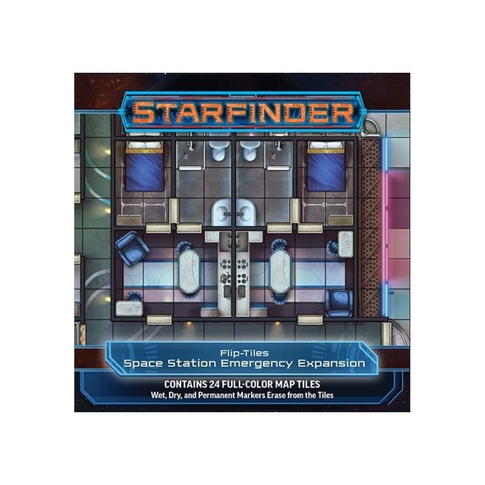 Starfinder Flip Tiles - Space Station Emergency Expansion