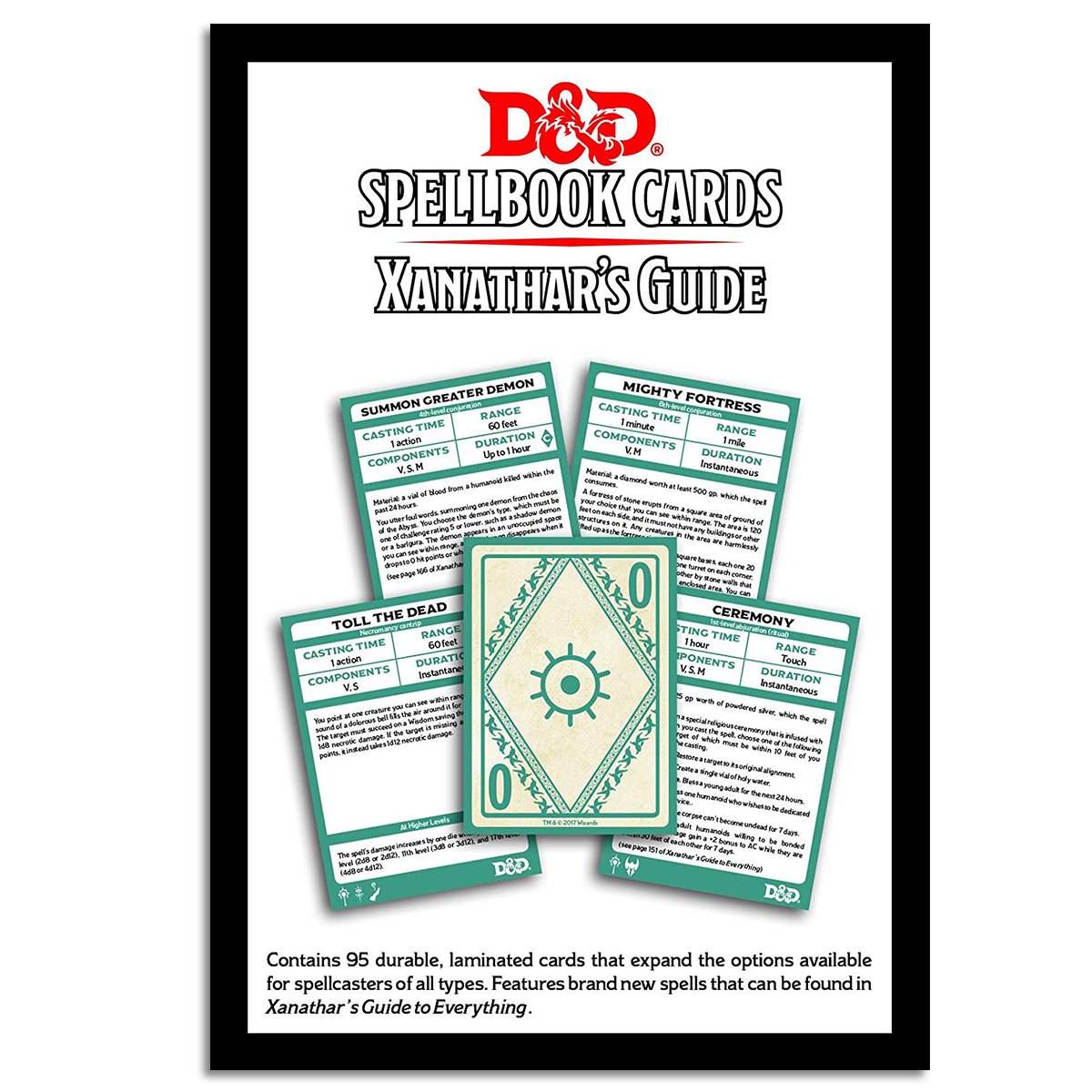 Dungeons &amp; Dragons Spellbook Cards - Xanathars Guide to Everything Deck