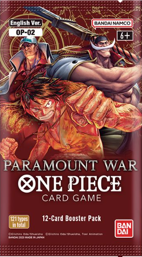 One Piece Card Game Paramount War (OP-02) Booster Pack