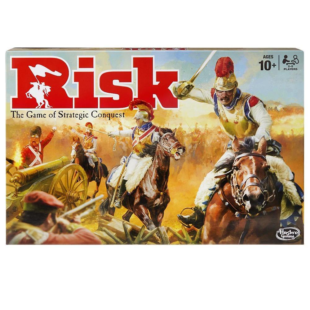 Hasbro Risk Classic (Brown Cover) - Good Games