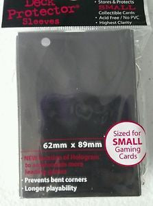 Sleeves Ultra Pro Small Black (60CT)