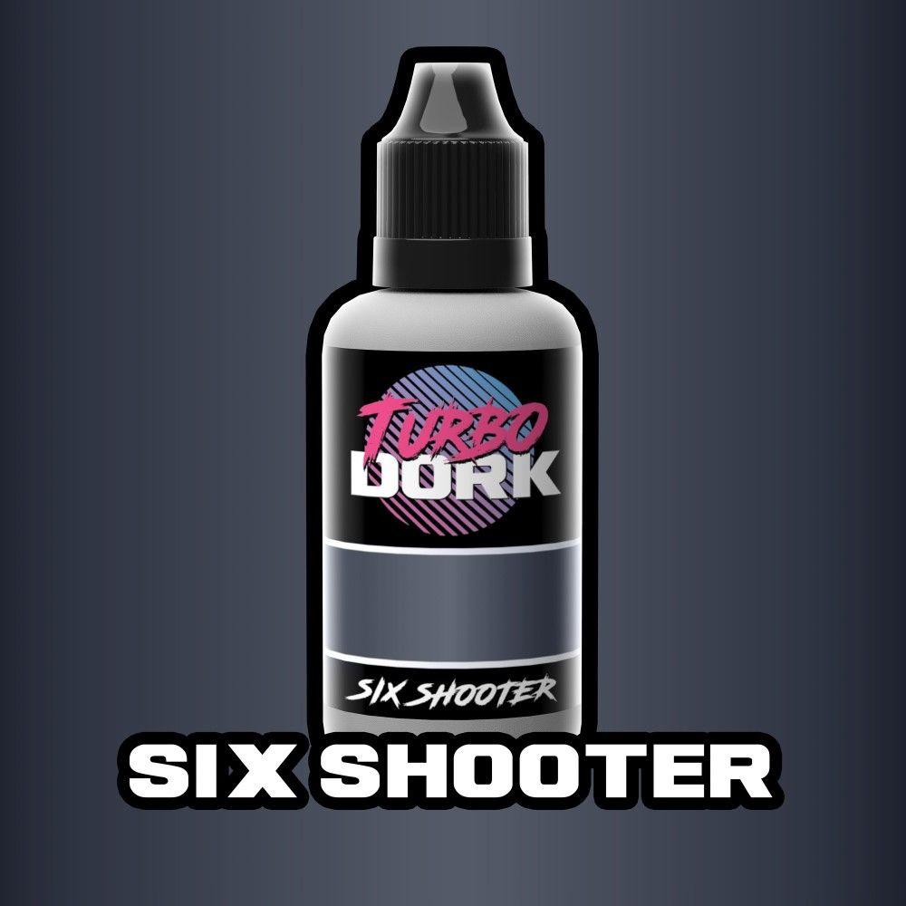 Turbo Dork Six Shooter Metallic Acrylic Paint 20ml Bottle - Good Games