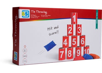 BS Toys - Tin Throwing - Red